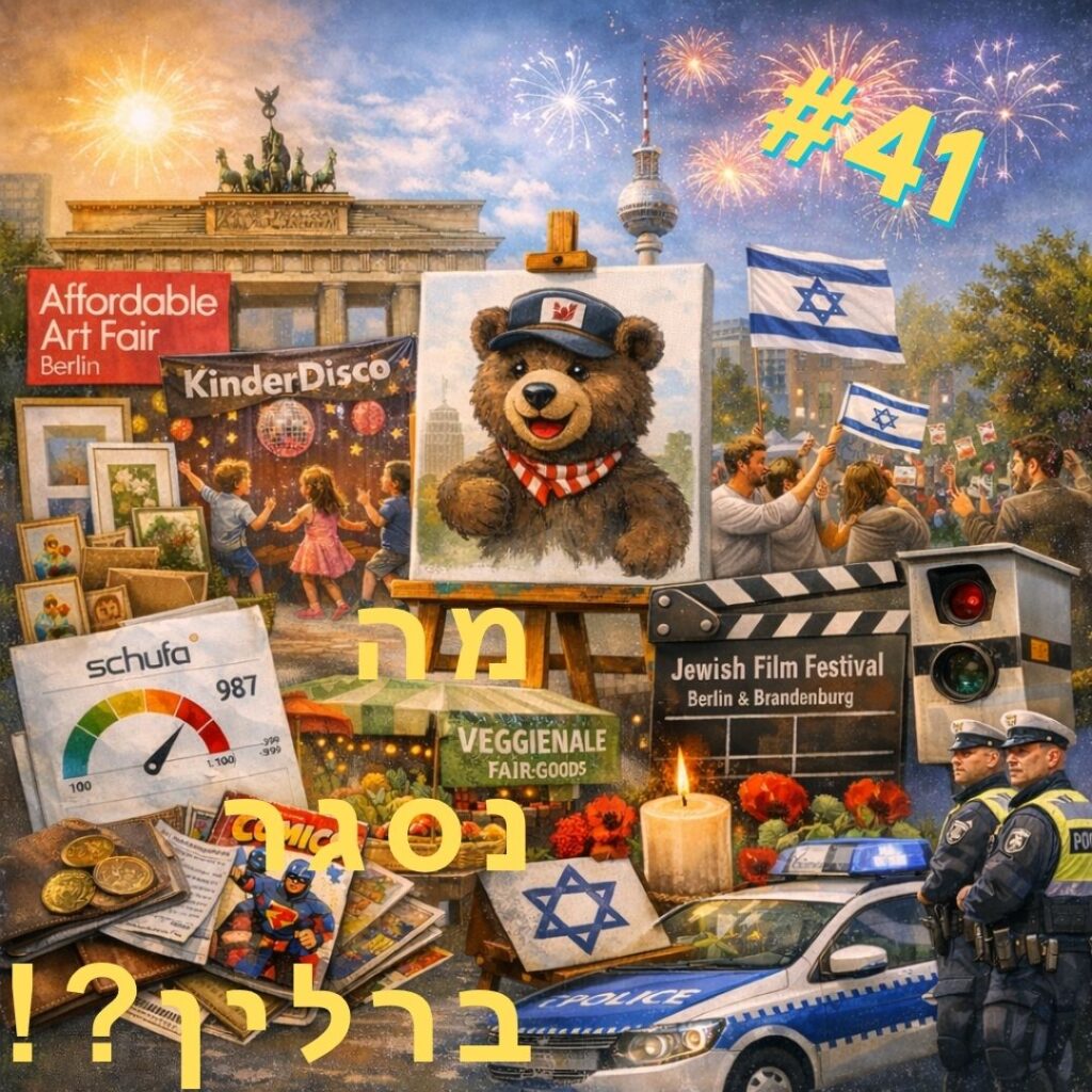 פרק מספר 41 Ma Nisgar Berlin ep41 16.4.26-22.4.26 פרק מספר 41 ma nisgar berlin ep41 16.4.26 22.4.26