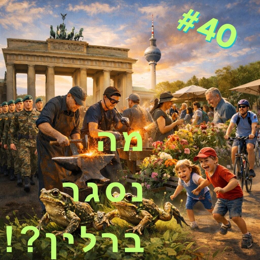 מה נסגר ברלין – מהדורה מספר 40 מה נסגר ברלין – מהדורה מספר 40